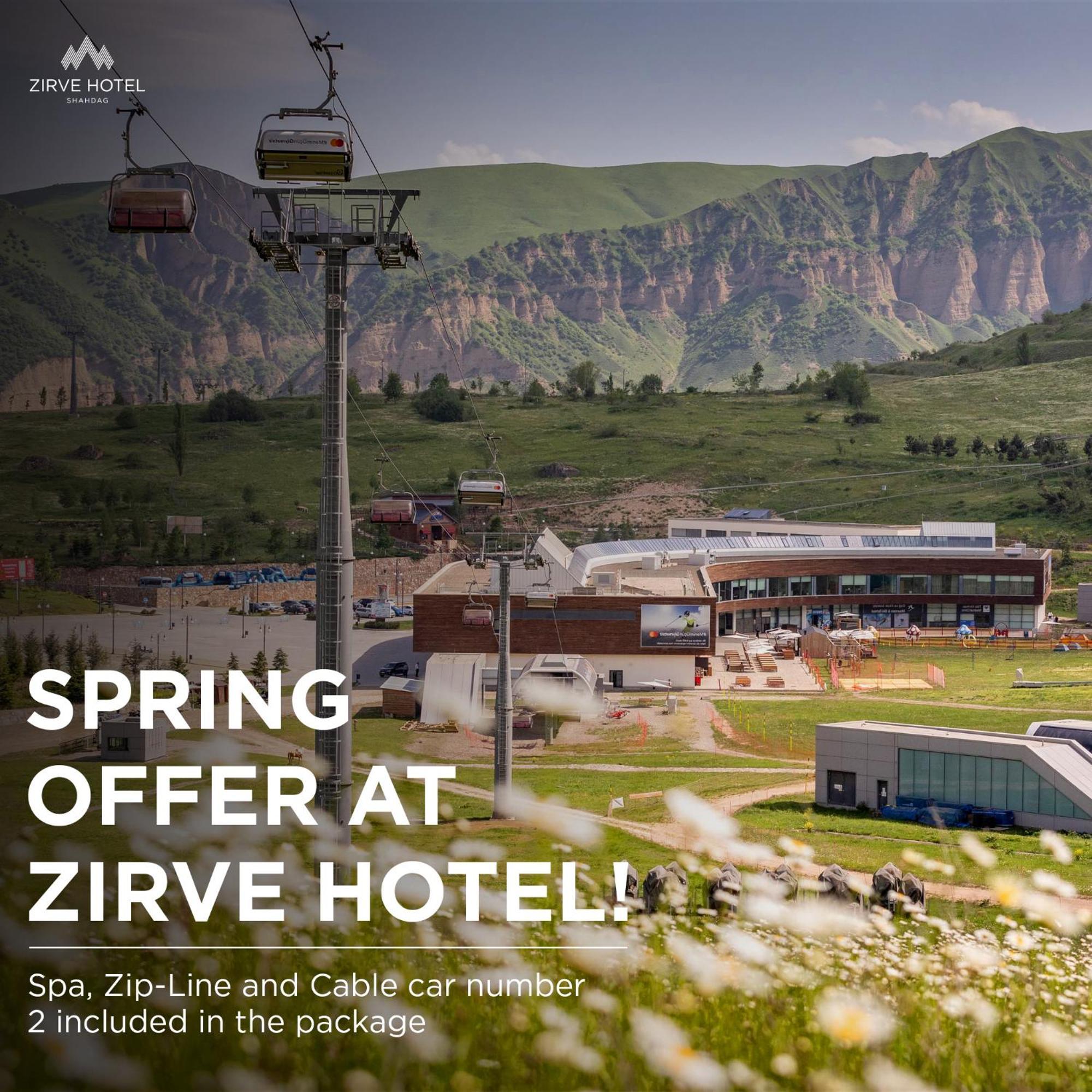 Zirve Hotel Шахдаг Экстерьер фото